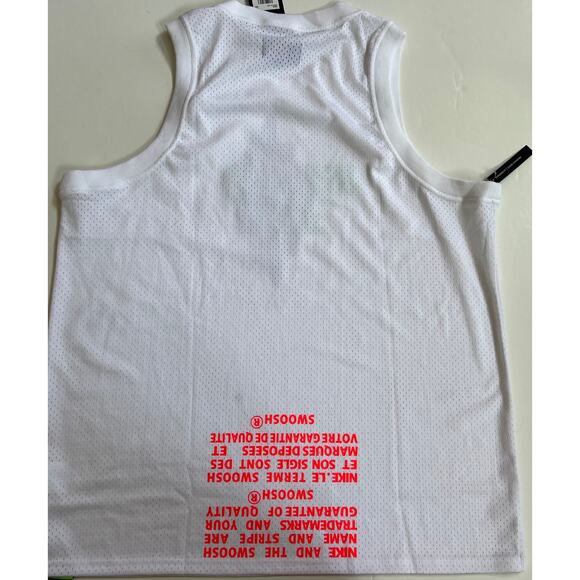 Nike Jordan Air Jumpman Mesh Jersey Wings Men's Tank White BQ8479 100 Size 2XL - Picture 2 of 15